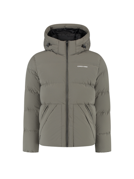 Croyez Croyez Down Puffer Jacket - Brown Croyez Down Puffer Jacket - Brown