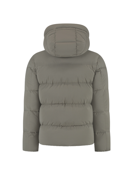 Croyez Down Puffer Jacket - Brown Croyez Croyez Down Puffer Jacket - Brown