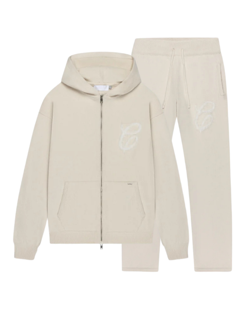 Croyez Fluffy Essence Knit Combi-set - Cream Croyez Croyez Fluffy Essence Knit Combi-set - Cream