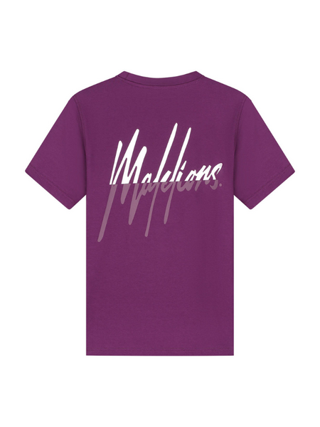 Malelions Women Kiki T-Shirt - Aubergine