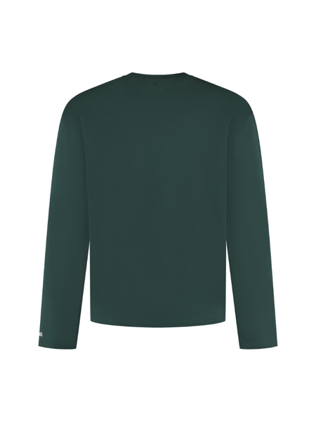 Pure Path Emblem Longsleeve T-Shirt - Dark Green Pure Path Pure Path Emblem Longsleeve T-Shirt - Dark Green
