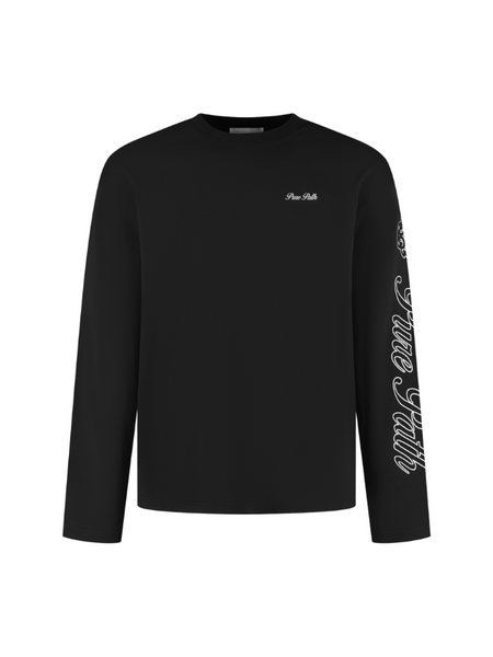 Pure Path Pure Path Essence of Life Longesleeve - Black Pure Path Essence of Life Longesleeve - Black