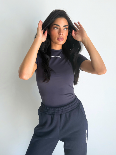 Unique The Label Robyn Short Sleeve - Deep Dark Navy Unique The Label Unique The Label Robyn Short Sleeve - Deep Dark Navy