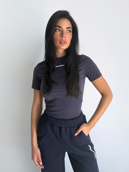 Unique The Label Robyn Short Sleeve - Deep Dark Navy Unique The Label Unique The Label Robyn Short Sleeve - Deep Dark Navy