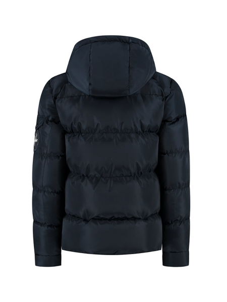 Malelions Kids Patch Puffer Jacket - Navy Malelions Malelions Kids Patch Puffer Jacket - Navy