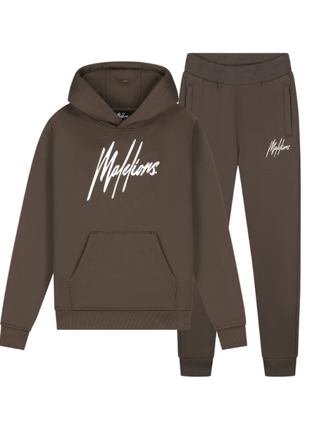 Malelions Malelions Kids Essentials Tracksuit - Graphite Black