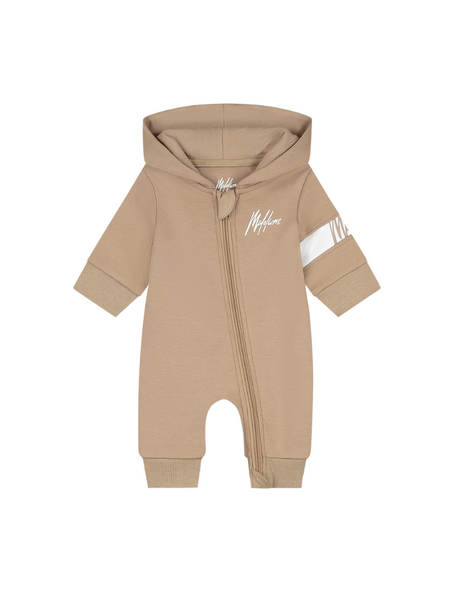Malelions Malelions Baby Captain Tracksuit - Taupe