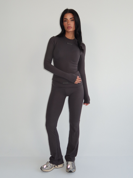 Unique The Label Unique The Label Noelle Pants - Smoke Grey Unique The Label Noelle Pants - Smoke Grey
