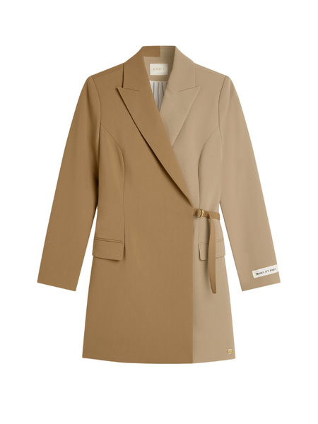 Josh V Josh V Fayollah Dress - Khaki Light Camel Josh V Fayollah Dress - Khaki Light Camel