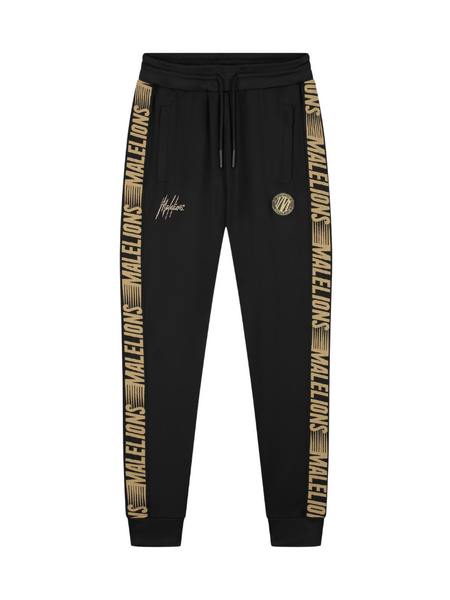 Malelions Malelions Sport Warming Up Tracksuit - Black/Gold