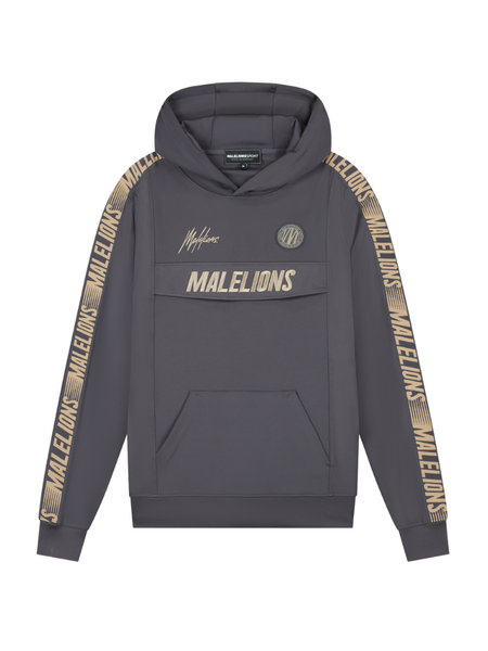 Malelions Malelions Sport Warming Up Tracksuit - Antra/Gold