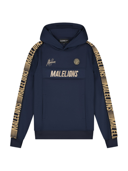 Malelions Malelions Sport Warming Up Tracksuit - Navy/Gold
