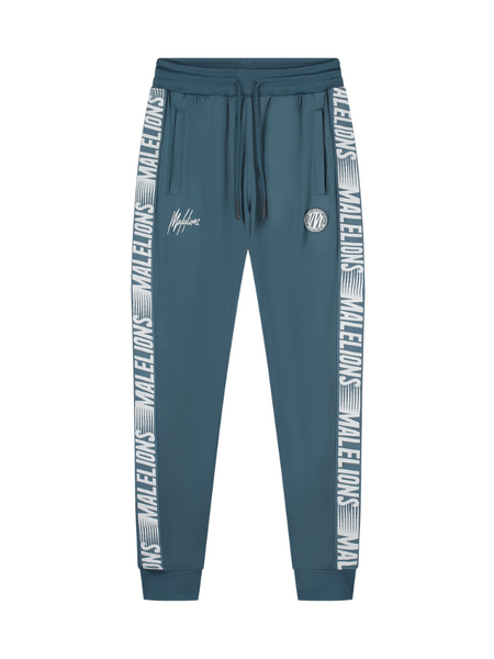 Malelions Malelions Sport Warming Up Tracksuit - Teal/White