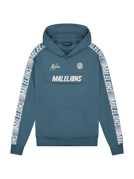 Malelions Malelions Sport Warming Up Tracksuit - Teal/White