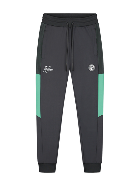 Malelions Sport Transfer Quarter Zip Tracksuit - Antra/Turquoise Malelions Malelions Sport Transfer Quarter Zip Tracksuit - Antra/Turquoise