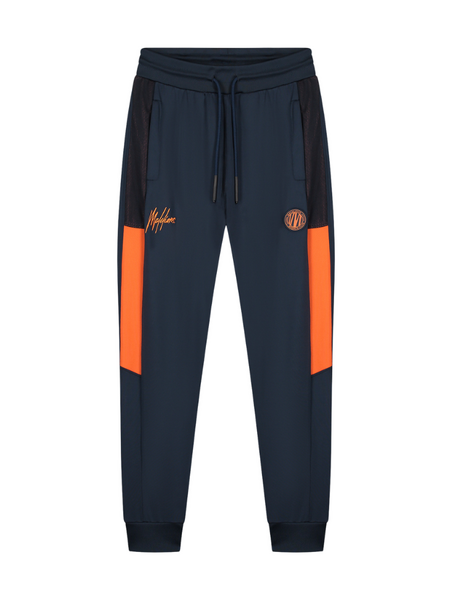 Malelions Sport Transfer Quarter Zip Tracksuit - Navy/Orange Malelions Malelions Sport Transfer Quarter Zip Tracksuit - Navy/Orange