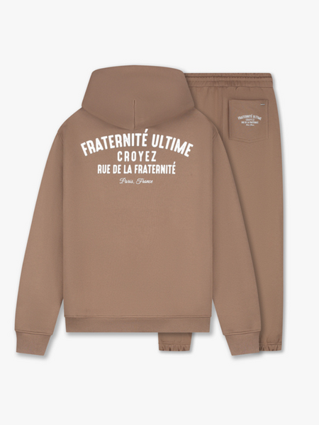 Croyez Croyez Fraternite Tracksuit - Brown