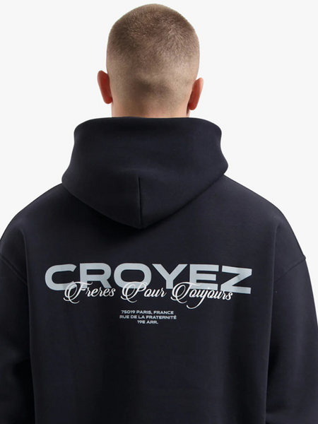 Croyez Croyez Frères Hoodie - Navy