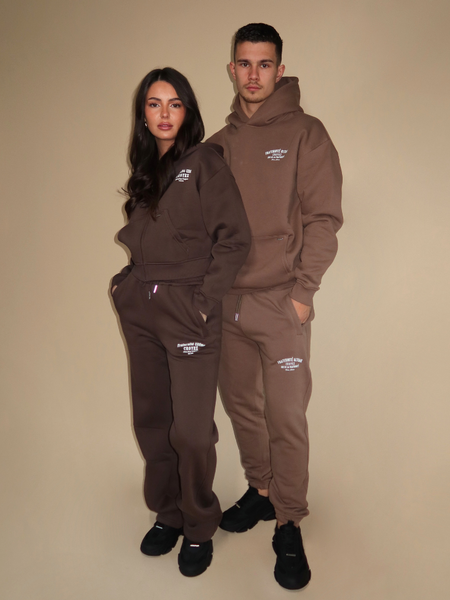 Croyez Croyez Fraternite Tracksuit - Brown