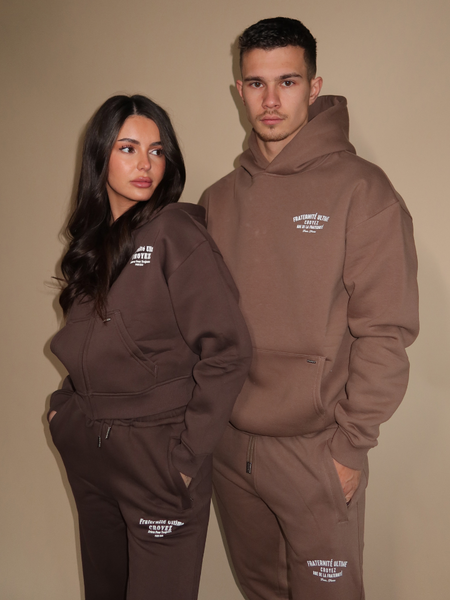 Croyez Croyez Fraternite Tracksuit - Brown