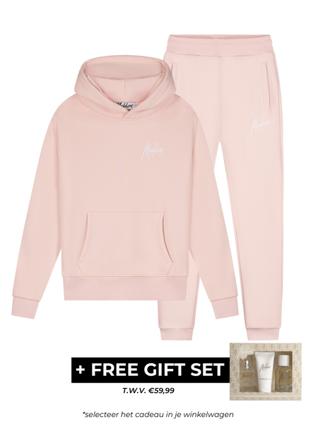 Malelions Malelions Women Signature Tracksuit - Light Pink Malelions Women Signature Tracksuit - Light Pink
