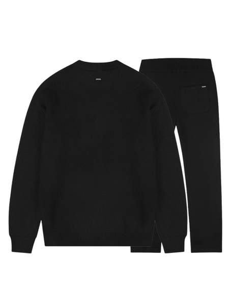 Croyez Croyez Essence Knit Tracksuit - Black/Black