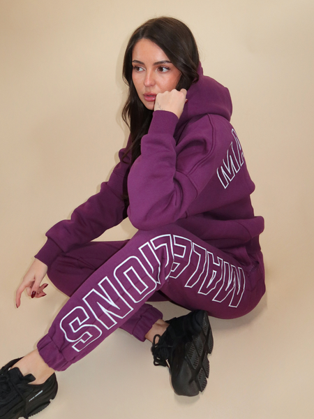 Malelions Malelions Women Kylie Tracksuit - Aubergine