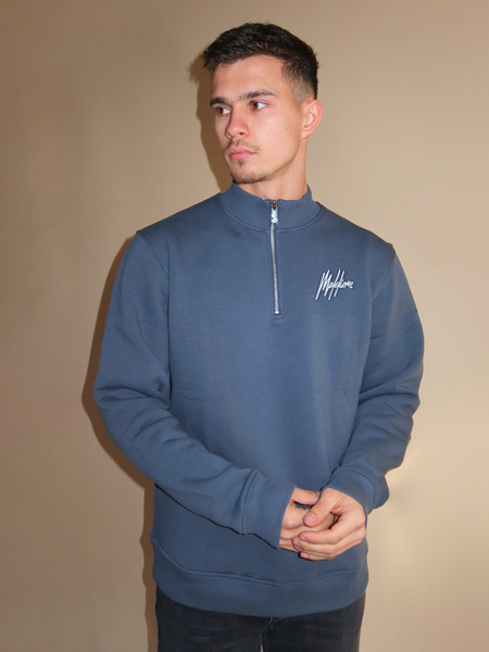 Malelions Turtle Half Zip - Slate Malelions Malelions Turtle Half Zip - Slate