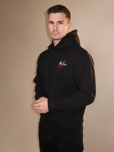 Malelions Malelions Split Tracksuit - Black/Red