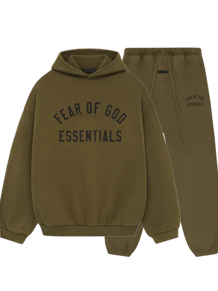 Fear of God Fear of God Essentials Combi-set - Olive Fear of God Essentials Combi-set - Olive