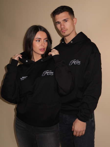 JorCustom Signature Oversized Hoodie - Black JorCustom JorCustom Signature Oversized Hoodie - Black