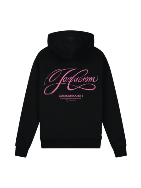 JorCustom Women Signature Slim Fit hoodie - Black/Pink JorCustom JorCustom Women Signature Slim Fit hoodie - Black/Pink
