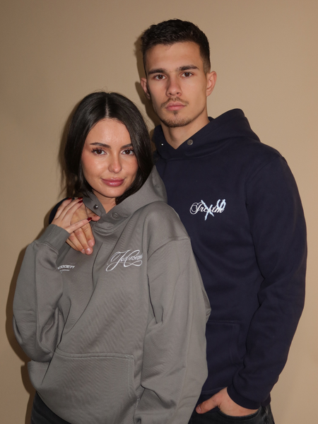 JorCustom Women Signature Slim Fit Hoodie - Antracite Grey JorCustom JorCustom Women Signature Slim Fit Hoodie - Antracite Grey