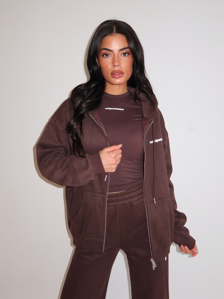 Unique The Label Imani Vest - Cacao Unique The Label Unique The Label Imani Vest - Cacao