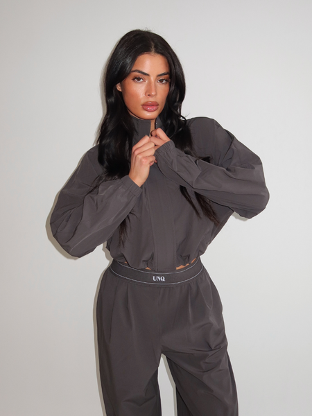 Unique The Label Gigi Jacket - Charcoal Unique The Label Unique The Label Gigi Jacket - Charcoal