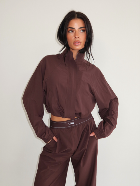 Unique The Label Gigi Jacket - Cacao Unique The Label Unique The Label Gigi Jacket - Cacao