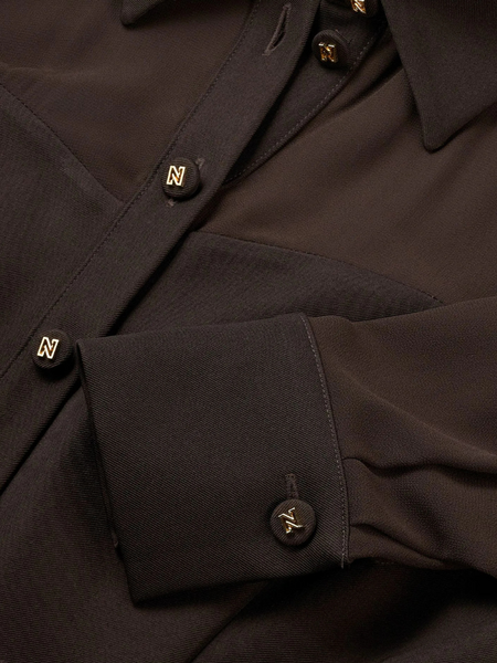 Nikkie Olarisa Dress - Coffee Nikkie Nikkie Olarisa Dress - Coffee