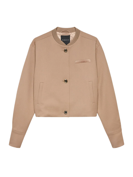 Nikkie Nikkie Oakland Bomber Jacket - Praline Nikkie Oakland Bomber Jacket - Praline