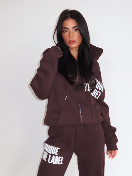 Unique The Label Unique The Label Joleen Vest - Cacao Unique The Label Joleen Vest - Cacao