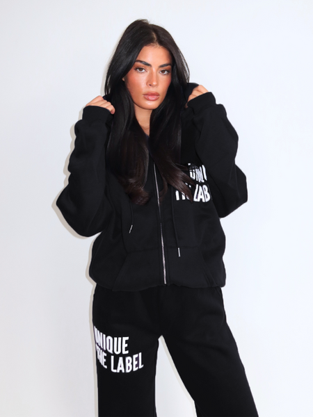 Unique The Label Unique The Label Joleen Vest - Deep Black Unique The Label Joleen Vest - Deep Black