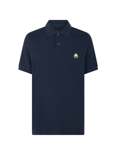 Moose Knuckles Men Everett Gold Polo - Navy Moose Knuckles Moose Knuckles Men Everett Gold Polo - Navy