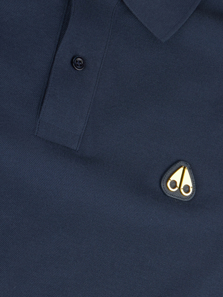 Moose Knuckles Men Everett Gold Polo - Navy Moose Knuckles Moose Knuckles Men Everett Gold Polo - Navy