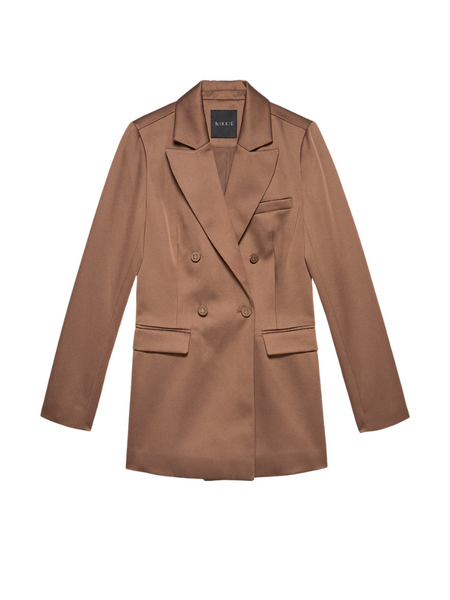 Nikkie Nikkie Omahah Blazer - Walnut Nikkie Omahah Blazer - Walnut