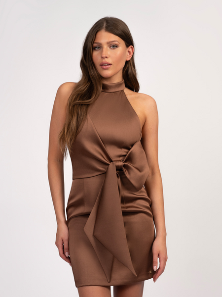 Nikkie Omahah Dress - Walnut Nikkie Nikkie Omahah Dress - Walnut