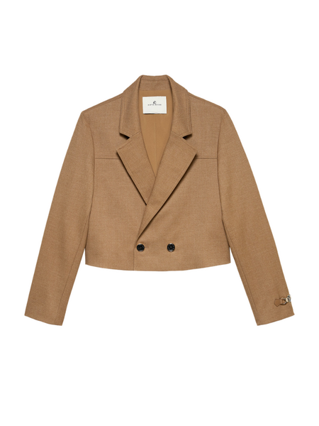 Fifth House Fifth House Ladaa Blazer - Camel Fifth House Ladaa Blazer - Camel
