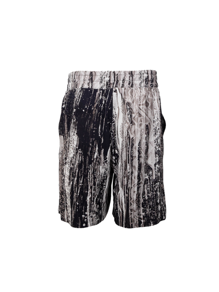 Carlo Colucci C3568 Shorts - Black/Grey Carlo Colucci Carlo Colucci C3568 Shorts - Black/Grey