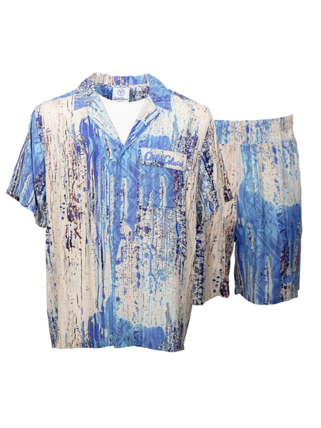 Carlo Colucci Carlo Colucci C4753 Combi-set - Off White/Blue Carlo Colucci C4753 Combi-set - Off White/Blue