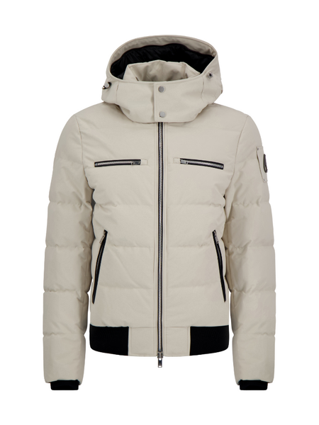 Moose Knuckles Men Cloud Bomber - Alabaster Moose Knuckles Moose Knuckles Men Cloud Bomber - Alabaster