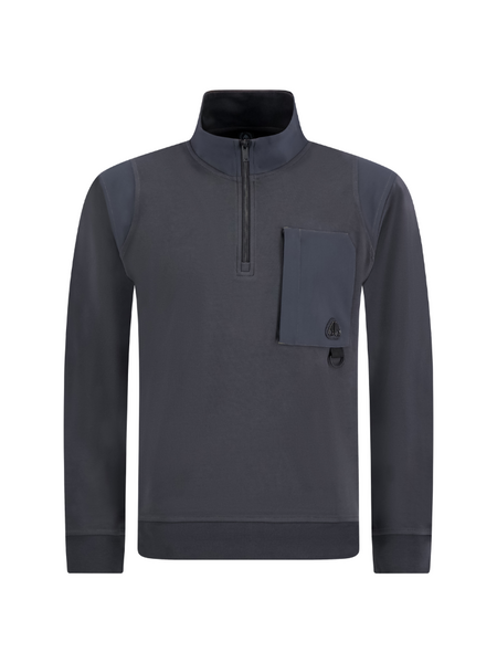 Moose Knuckles Moose Knuckles Men Dalon 1/4 Zip - Cement Moose Knuckles Men Dalon 1/4 Zip - Cement