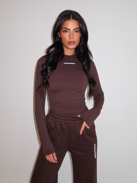 Unique The Label Robyn Long Sleeve - Cacao